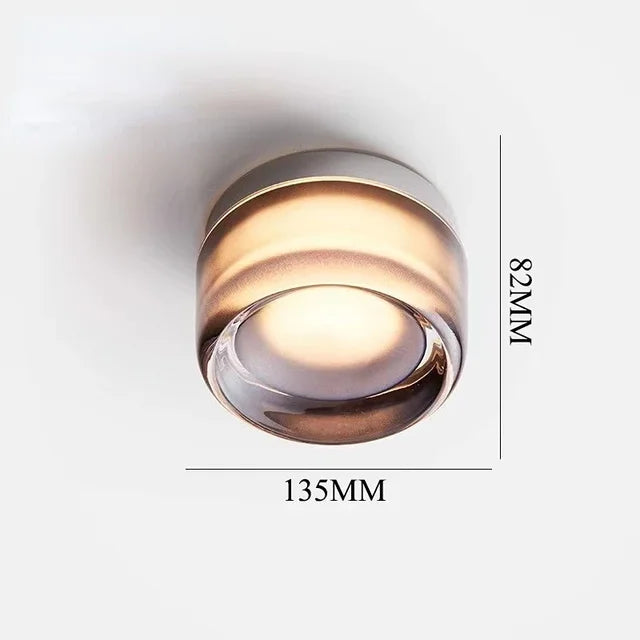 Modern Round Wall Lamp Ambient Indoor Light