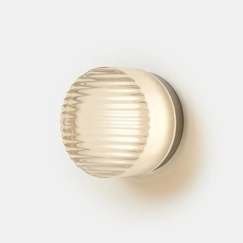 Modern Round Wall Lamp Ambient Indoor Light