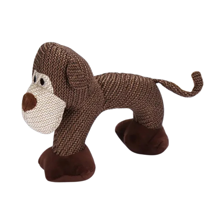 Soft Plush Dog Toy - Durable Squeaky Chew Toy