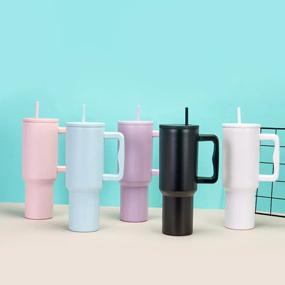 1.2L Insulated Tumbler with Straw