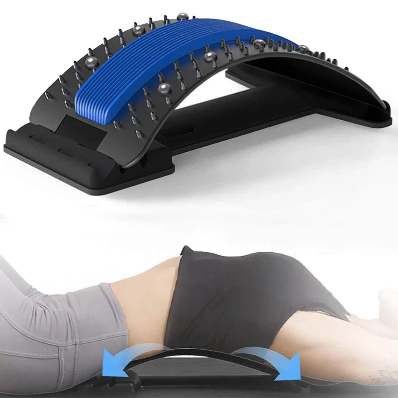 Back Relief Stretcher – Spine & Lumbar Pain Support Device