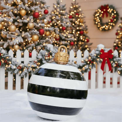 Large Outdoor Christmas Baubles Weatherproof Set