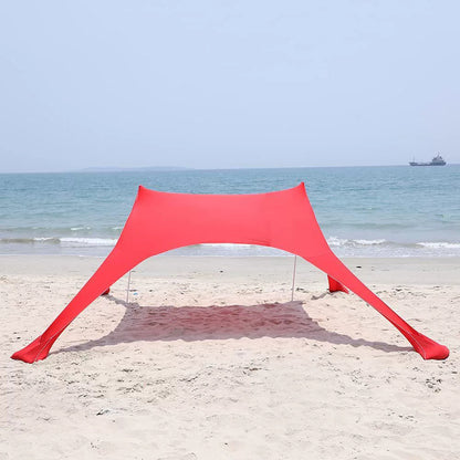 Sun sail for beach and garden – UV protection in 5 colors