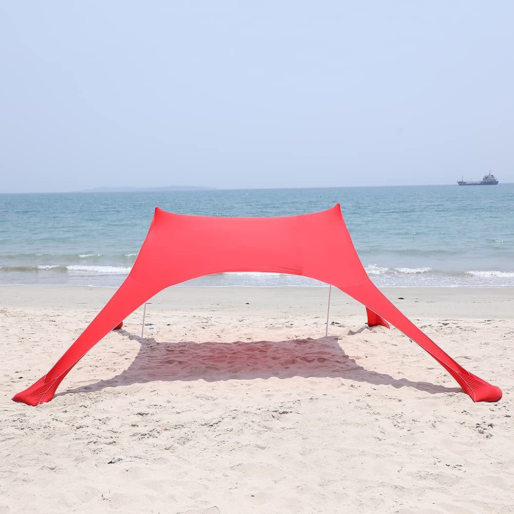 Sun sail for beach and garden – UV protection in 5 colors