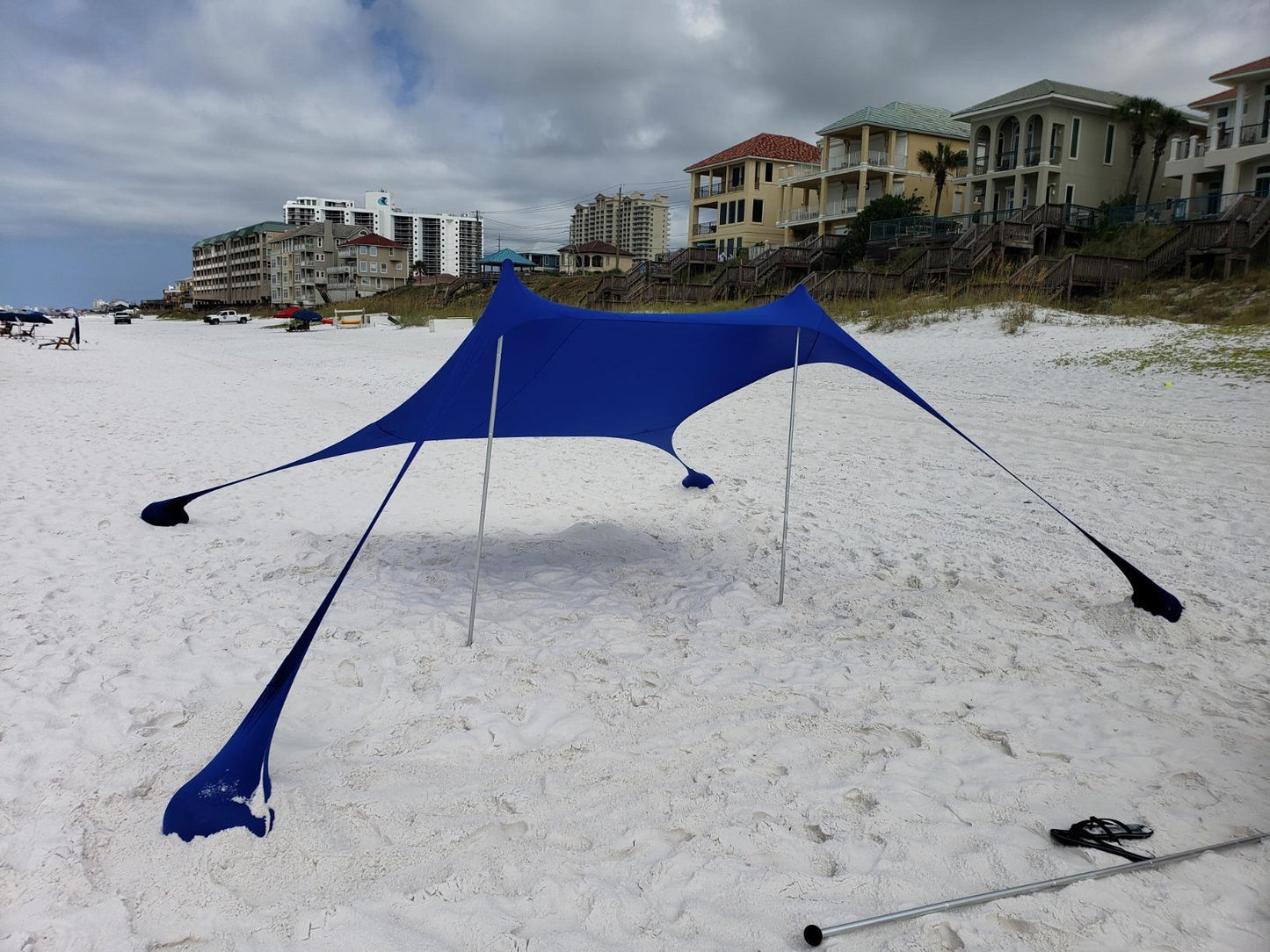 Sun sail for beach and garden – UV protection in 5 colors