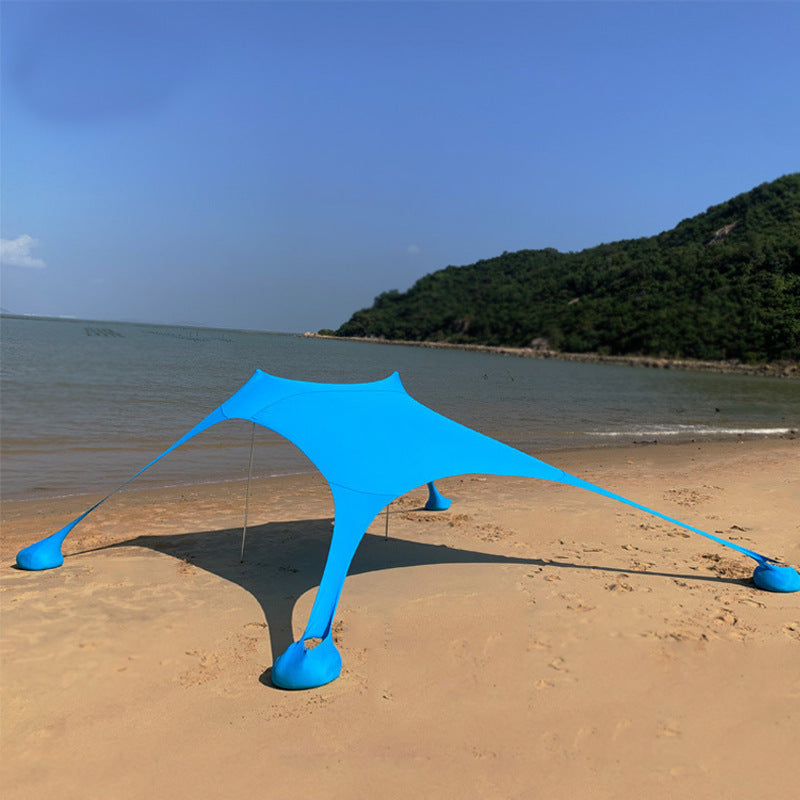 Sun sail for beach and garden – UV protection in 5 colors