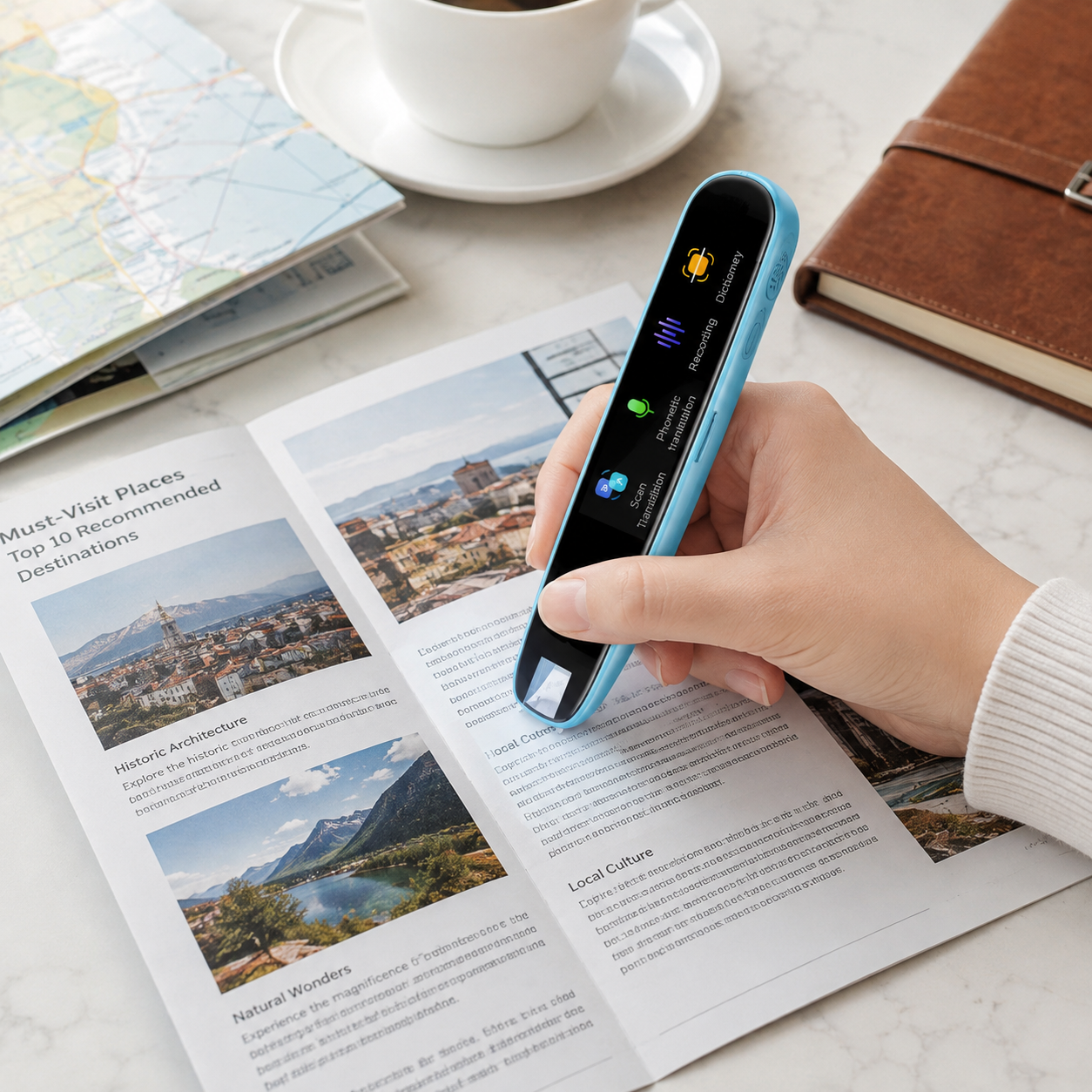 Offline Text Scanning Device Ocr Translation Pen
