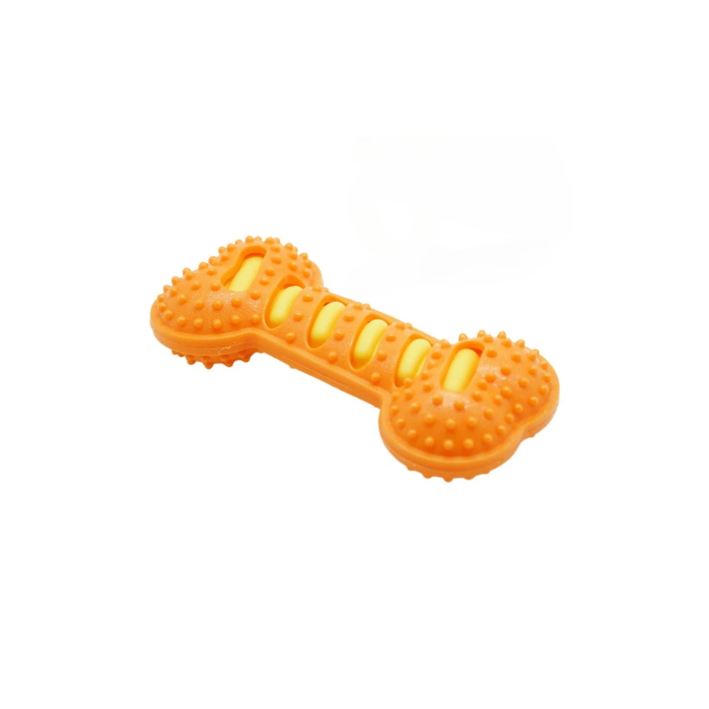 Dog Chew Toy Dental Cleaning Durable Rubber