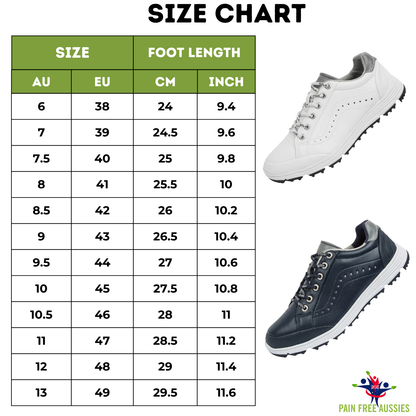 Men's Water-Resistant Golf Shoes – Lightweight Grip Trainers