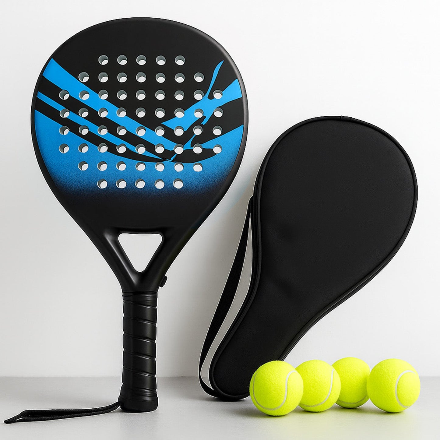 Padel Carbon Power Set – Racket & Accessories Kit