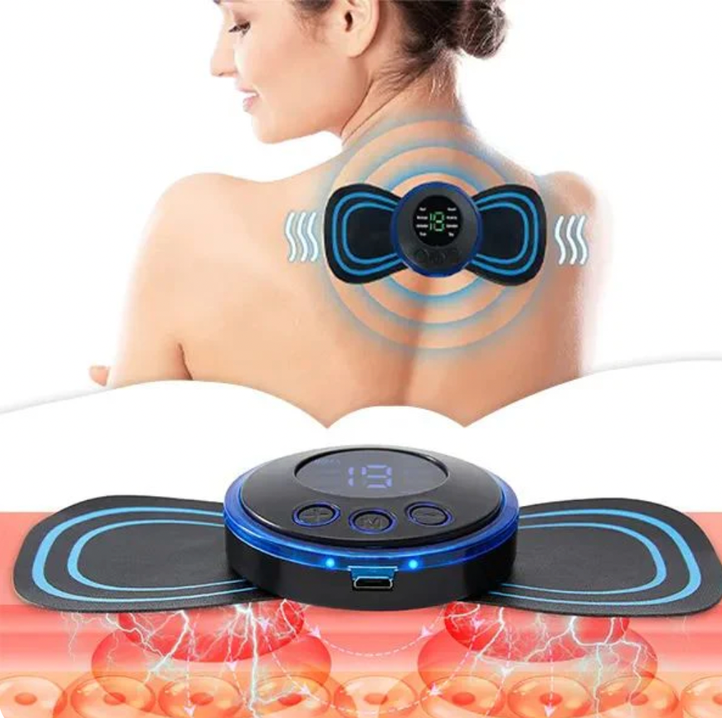 Pain Massager – EMS Muscle Therapy for Back & Body