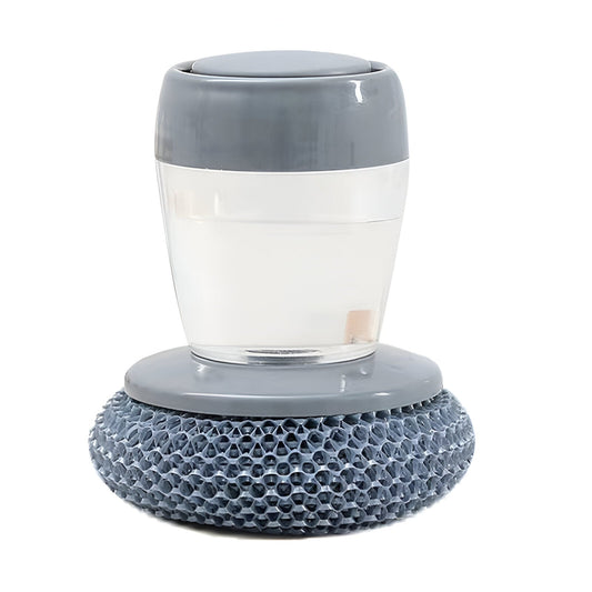 Soap-Dispensing Kitchen Cleaning Brush