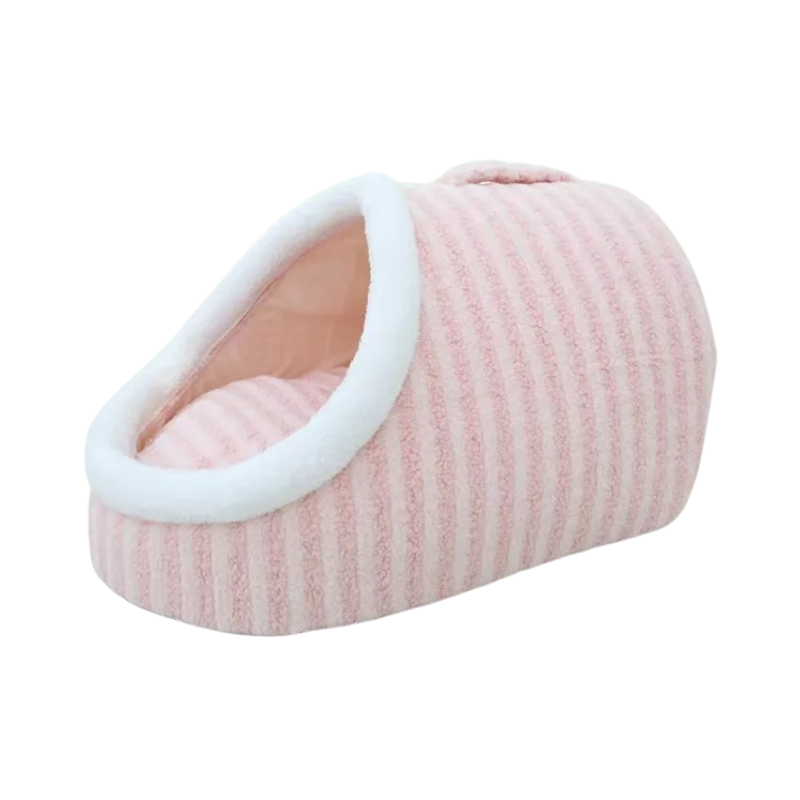 Calming Cat Cave Bed - Soft Washable Pet Hideout