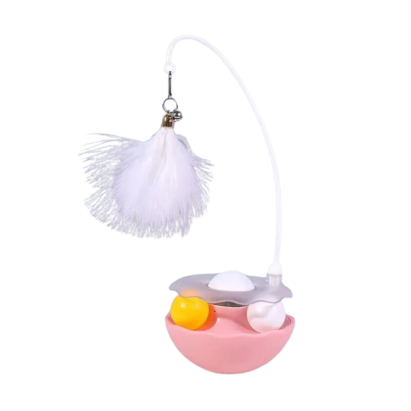 Interactive Cat Toy - Self-Play Spinner Ball