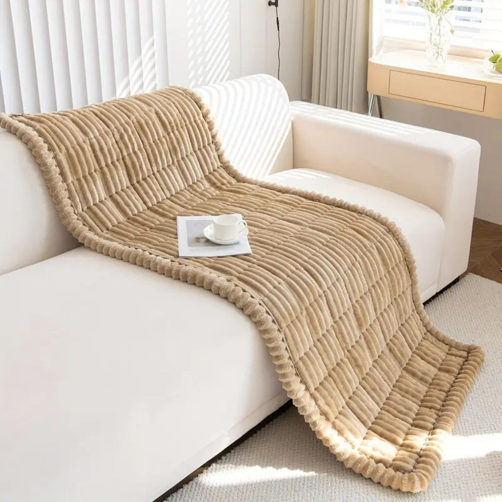 Stretch Sofa Cover – Pleated Elastic Couch Protector