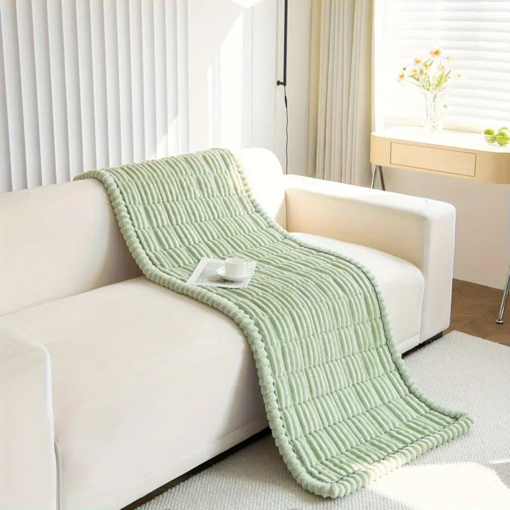 Stretch Sofa Cover – Pleated Elastic Couch Protector