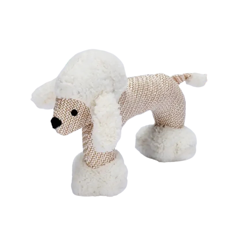 Soft Plush Dog Toy - Durable Squeaky Chew Toy
