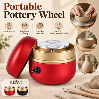 Compact Portable Pottery Wheel for Clay Projects product image 6