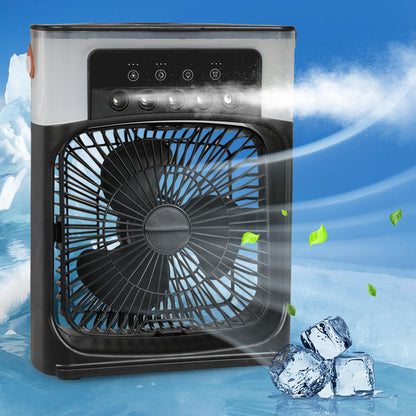 Portable Air Cooler - Mini AC with Humidifier & Silent Fan for Personal Cooling