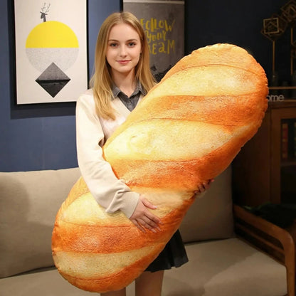 Soft French Bread Plush Pillow
