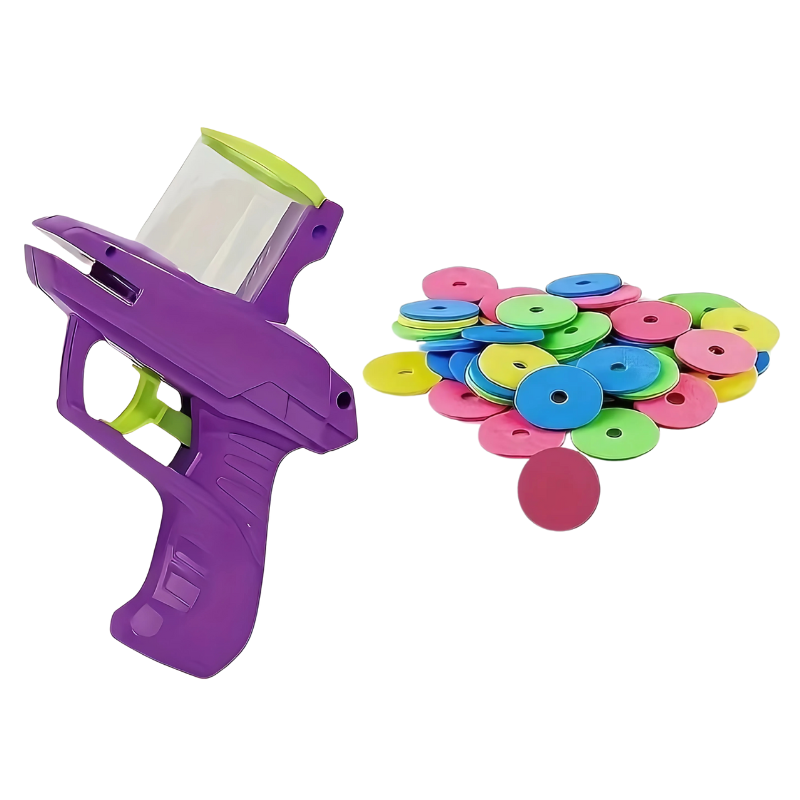 Interactive Cat Disc Launcher - Foam Indoor Toy