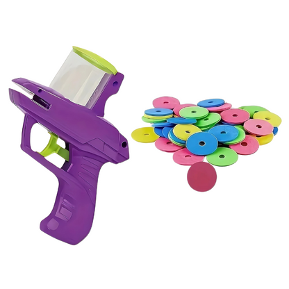 Interactive Cat Disc Launcher - Foam Indoor Toy