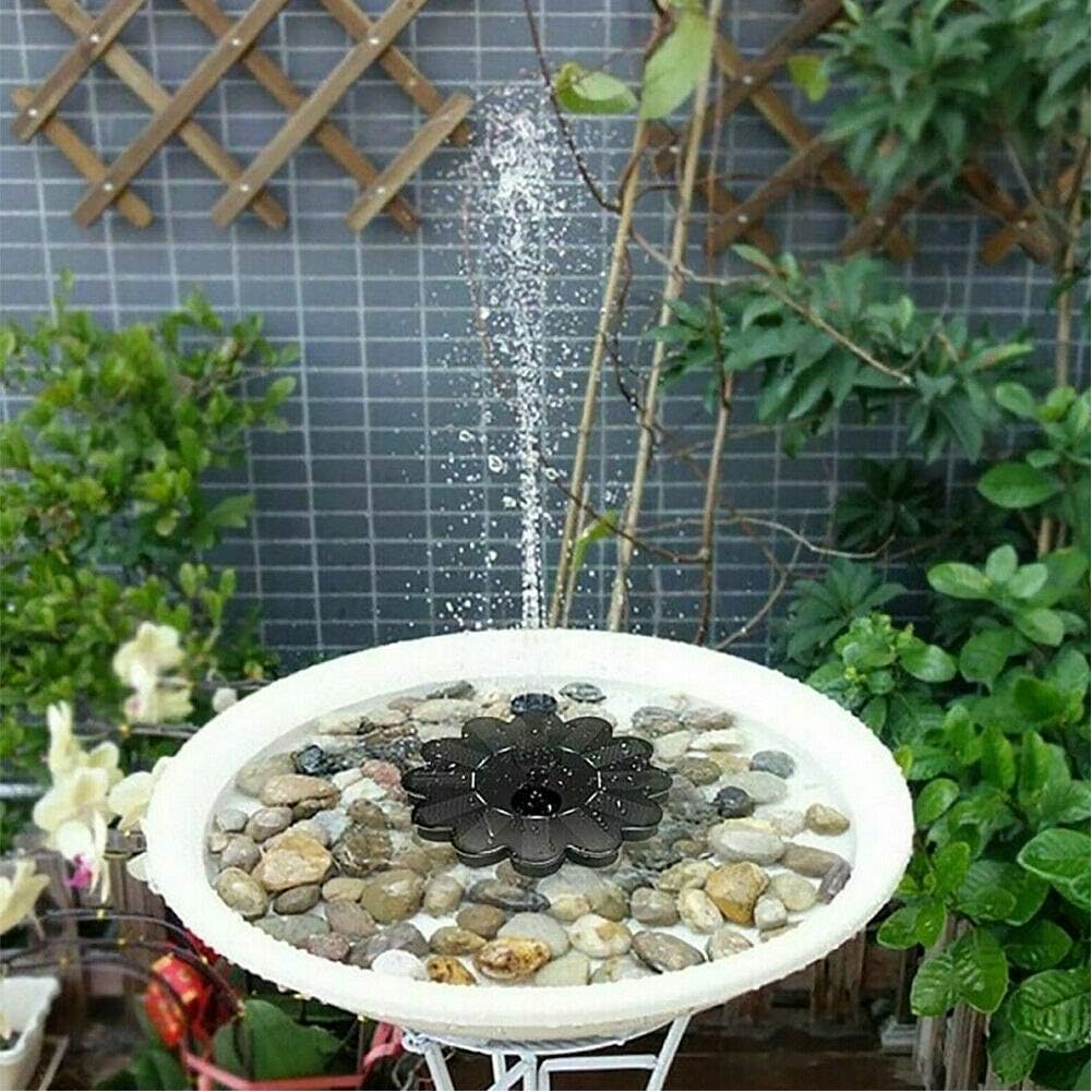 Flower Solar Fountain for Ponds & Bird Baths