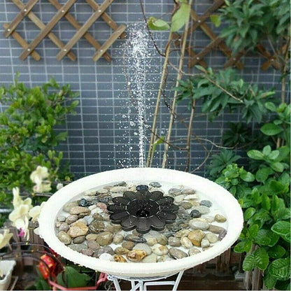 Flower Solar Fountain for Ponds & Bird Baths