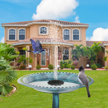 Flower Solar Fountain for Ponds & Bird Baths