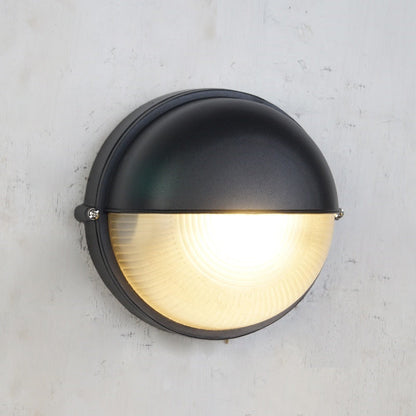 Outdoor Aluminium Wall Sconce with Opaque Glass Shade – image 82