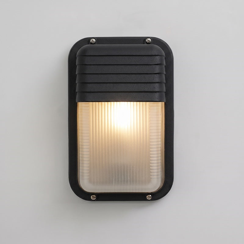 Outdoor Aluminium Wall Sconce with Opaque Glass Shade – image 83