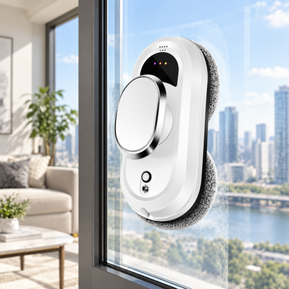 Automatic Window Cleaning Robot with Remote Control