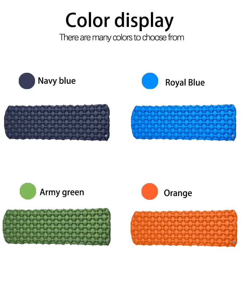 Ultralight Inflatable Air Mattress for Camping and Outdoor Use