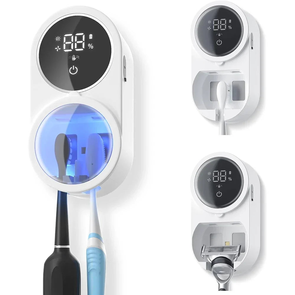 Wall-Mounted Toothbrush Holder