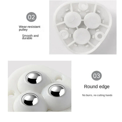 Self Adhesive Furniture Mover Wheels – Rotating Rollers