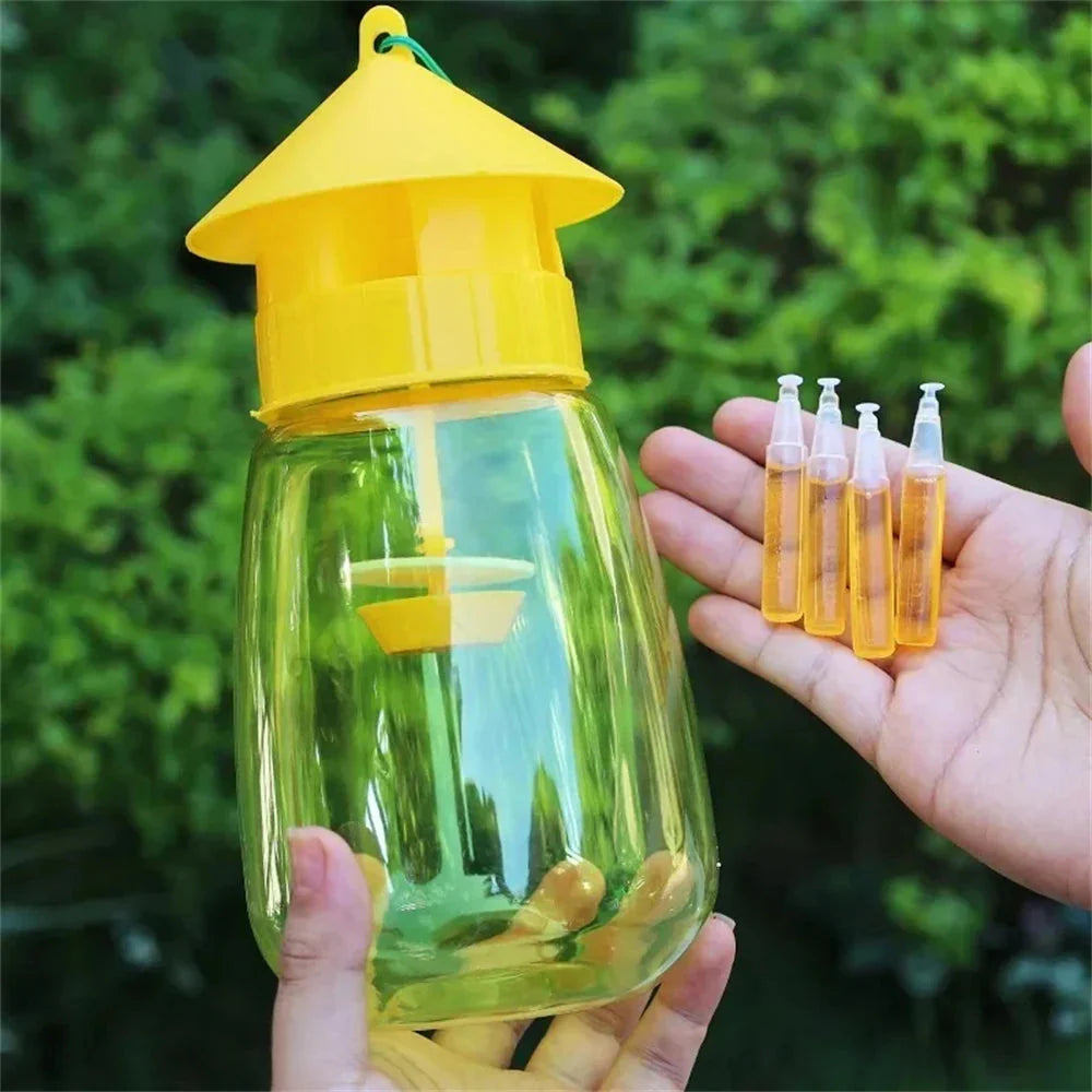 Hanging Flytrap Attractant for Fruit Flies