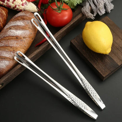 Stainless BBQ Tongs – 6 Packs