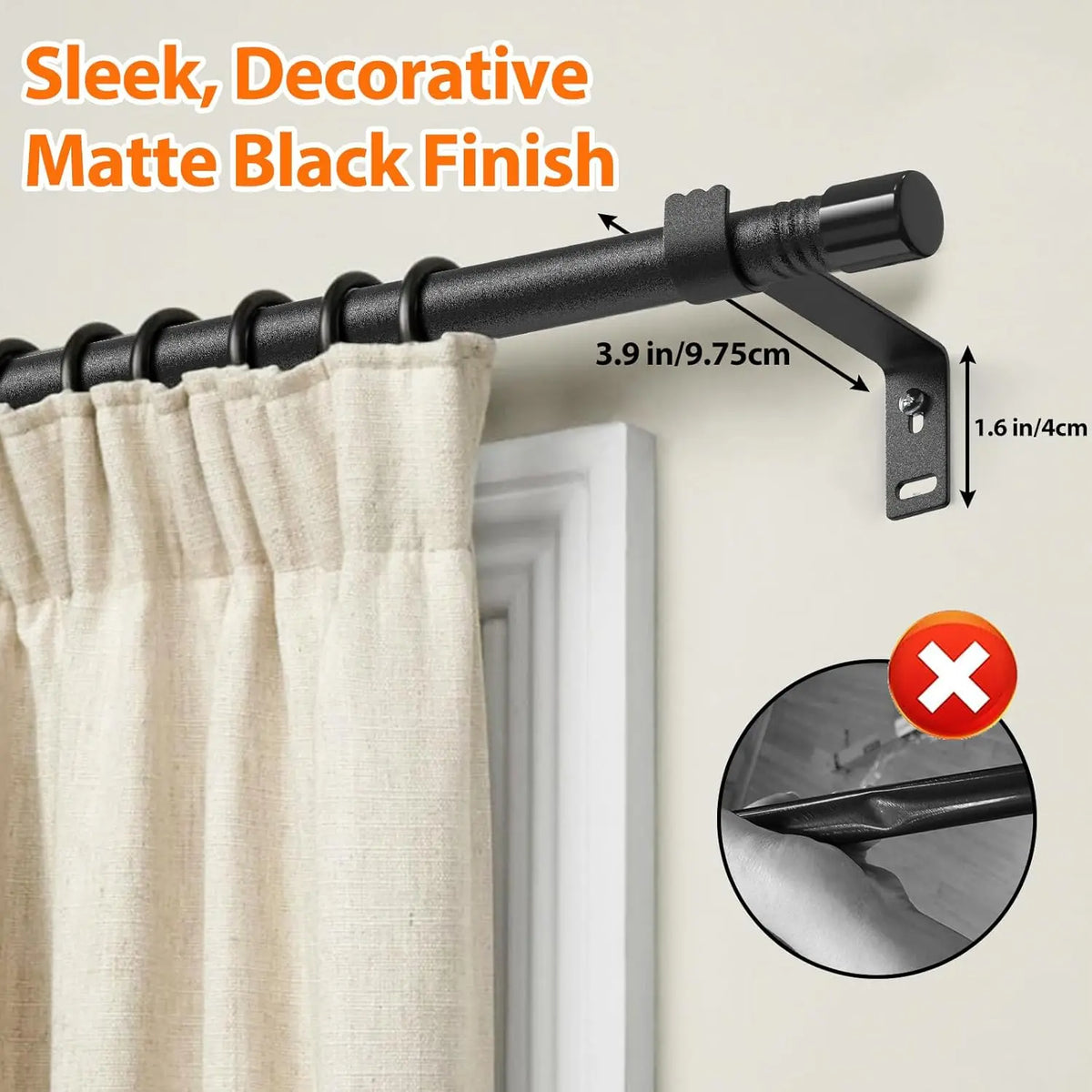 Adjustable Curtain Rod