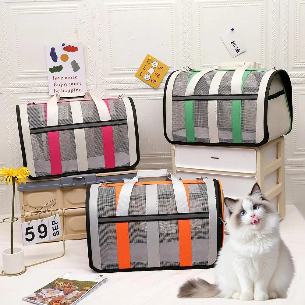 Soft Pet Carrier for Small Dogs and Cats, Three Sizes
