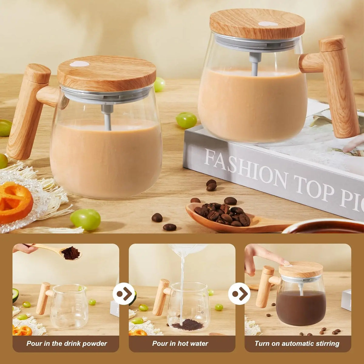 Self Stirring Mug
