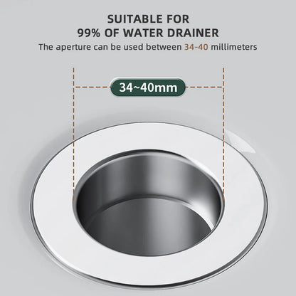 Pop-Up Anti-Clogging Sink Strainer