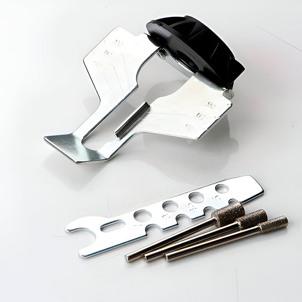 Chainsaw Sharpener Tool with Guide System