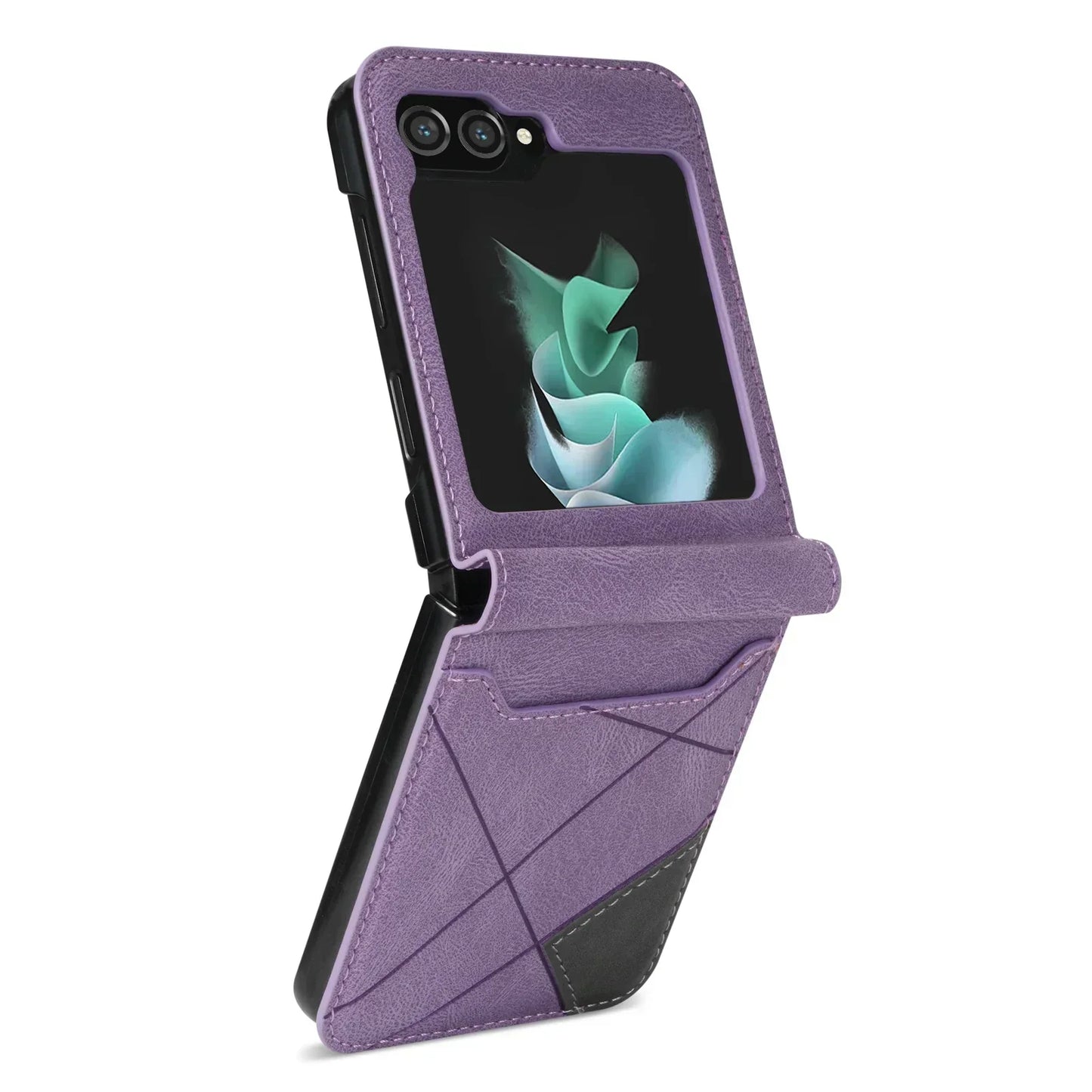Leather Wallet Case for Samsung Galaxy Z Flip