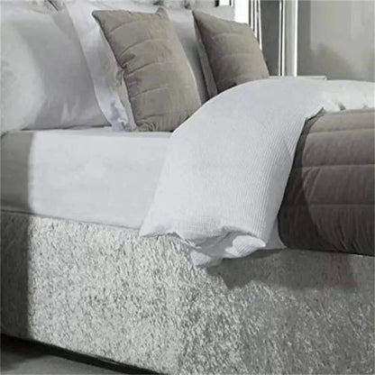 Velvet Wrap Bed Skirt