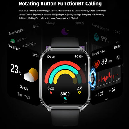 Smart Watch – Fitness Tracker, Calls & Sleep Monitor
