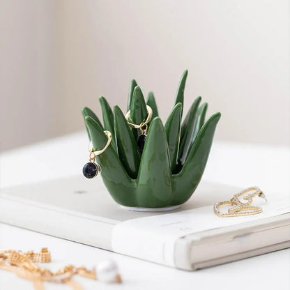 Minimalist Succulent Ring Holder Dish