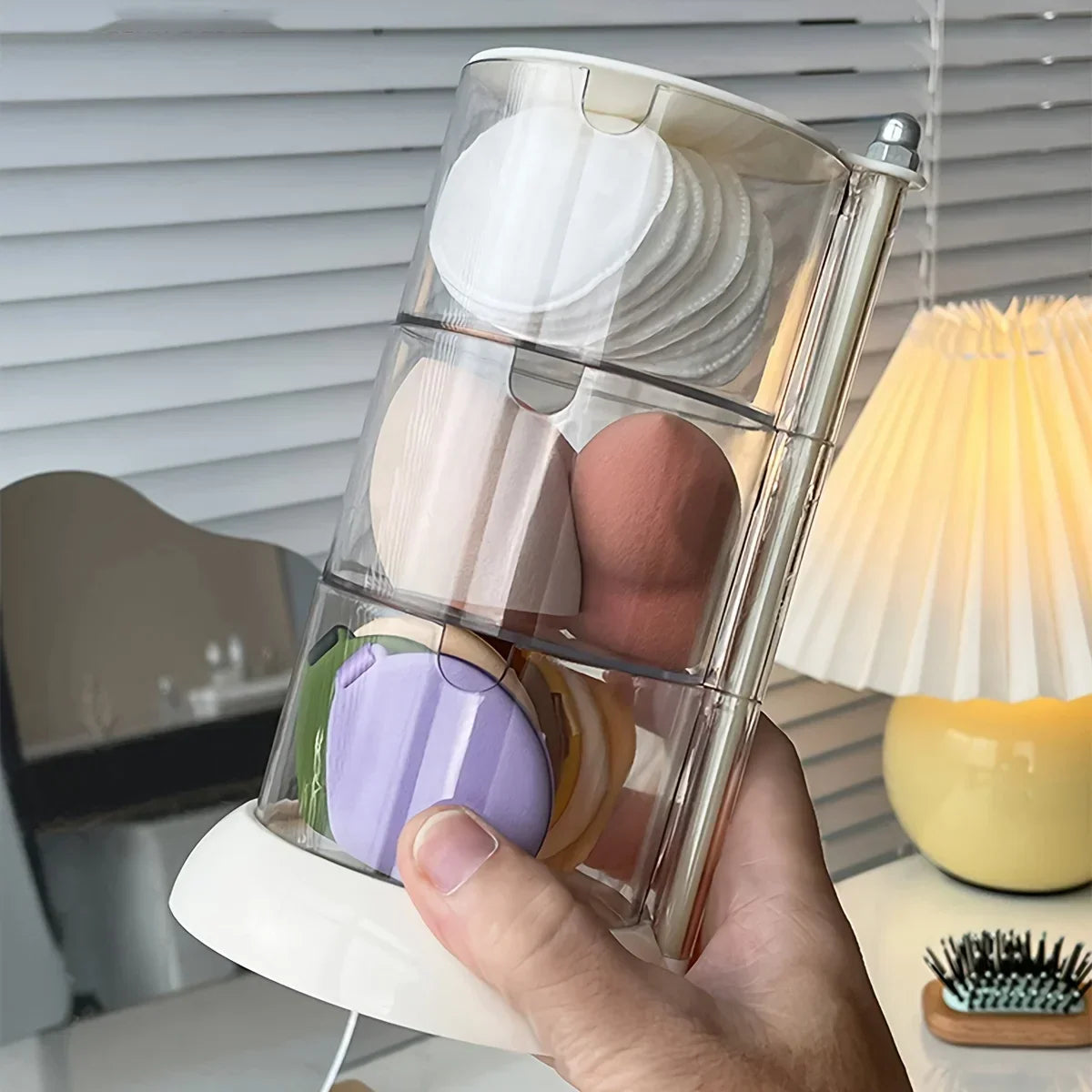 Makeup Sponge Organiser