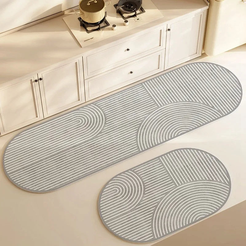 Diatomite Absorbent Floor Mat with Non-Slip Backing product image 2