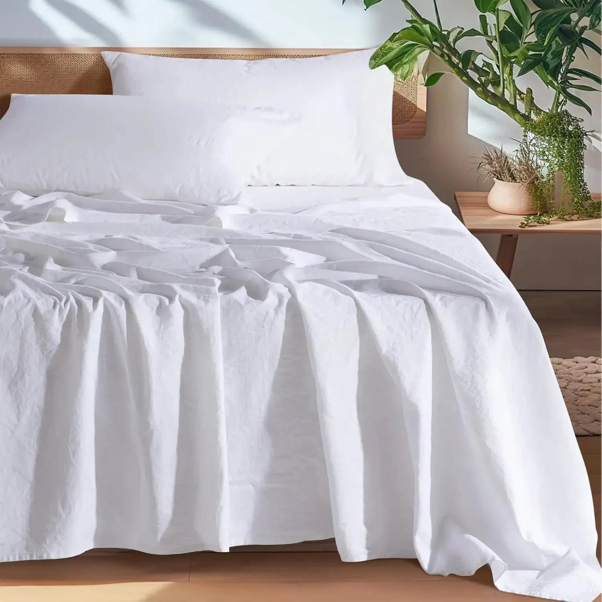 Linen Bed Sheets