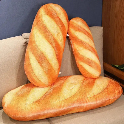 Soft French Bread Plush Pillow
